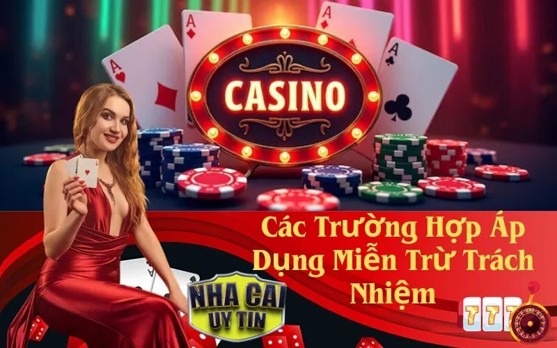 Các Trường Hợp Áp Dụng Miễn Trừ Trách Nhiệm